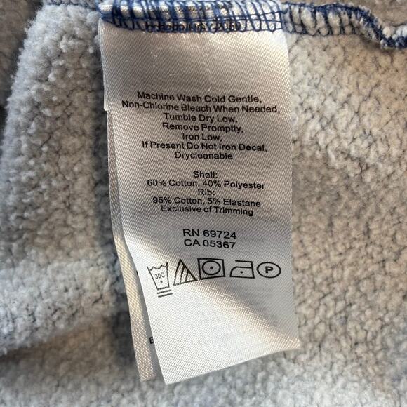 Columbia Quarterzip Pullover Sweater Men's Medium Long Sleeve Blue - Picture 12 of 16